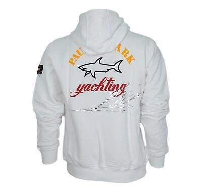 PAUL & SHARK PAUL SHARK HOODIE 22411414 WHITE