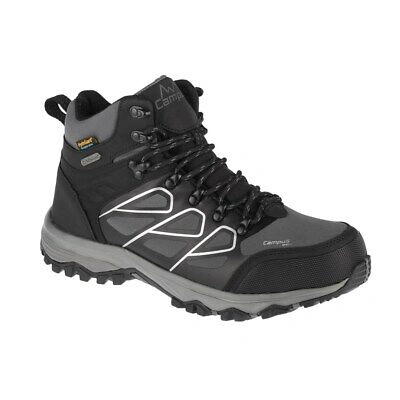 CAMPUS SHOES TREKKING MEN CAMPUS KAMET HIGH CM0105321230 BLACK-GREY