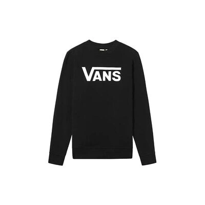 VANS SWEATSHIRTS UNIVERSAL WOMEN VANS WM CLASSIC V CREW VN0A4S97BLK1 BLACK