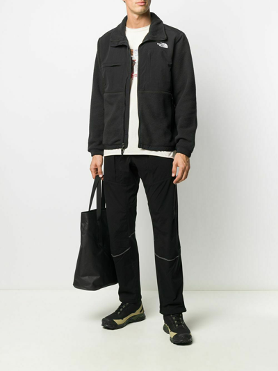 THE NORTH FACE THE NORTH FACE DENALI 2 BLACK JACKET MEN FULL-ZIP SWEATSHIRT NF0A4QYJJK3