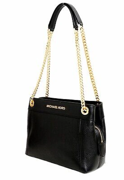 MICHAEL KORS MICHAEL KORS BAG HANDBAG JET SET ITEM MD CHAIN MESSENGER LEATHER