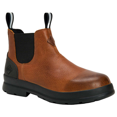 MUCK BOOTS MUCK BOOTS MENS CHORE FARM LEATHER CHELSEA BOOTS FS8994