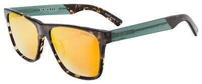 BLACK FLYS BLACK FLYS SUNGLASSES FLY FORTRESS TORTOISE CRYSTAL GREEN POLARIZED ORANGE LENS