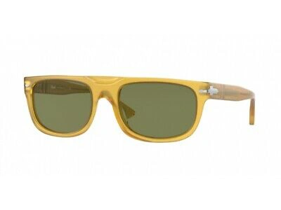 PERSOL PERSOL SUNGLASSES PO3271S 204/4E HONEY LIGHT GREEN MAN