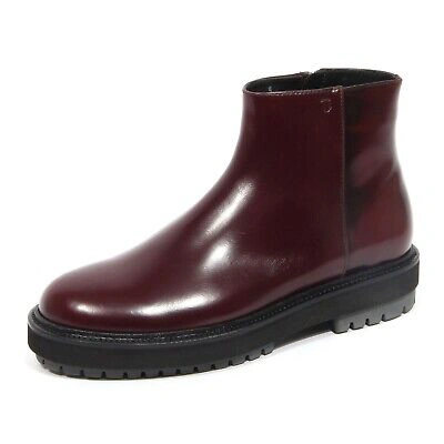 00000 G2018 BEATLES STIVALETTO UOMO TOD'S BURGUNDY LEATHER BOOT MAN