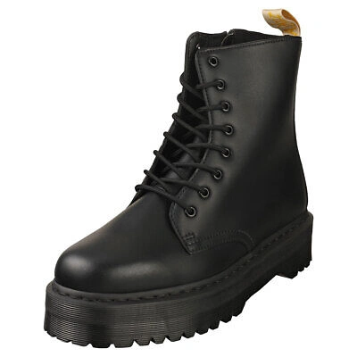 DR. MARTENS DR. MARTENS V JADON 2 MONO MENS BLACK CASUAL BOOTS - 6.5 UK