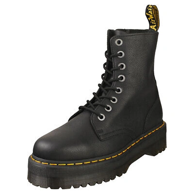 DR. MARTENS DR. MARTENS JADON 3 MENS BLACK CASUAL BOOTS - 7 UK