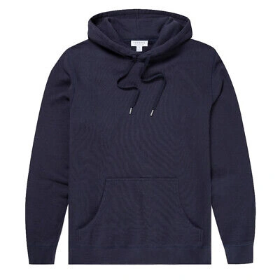 SUNSPEL SUNSPEL LOOPBACK OVERHEAD HOODY NAVY - SALE