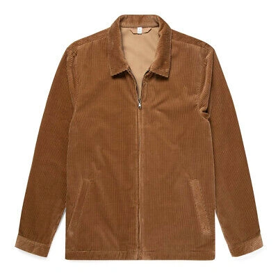 SUNSPEL SUNSPEL HARRINGTON JACKET DARK CAMEL - SALE