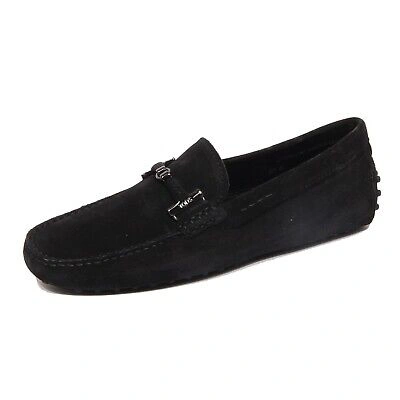 00000 G2220 MOCASSINO UOMO TOD'S BLACK SUEDE LOAFER SHOE MAN