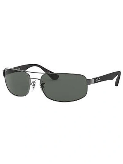RAY BAN RAY-BAN MEN'S RB3445 RECTANGULAR SUNGLASSES, BLACK