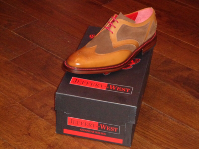 JEFFERY-WEST JEFFERY WEST PRESENCE BONHAM £150.00 SIZE 7, 7 ½, 8, 9, 9 ½, 10, 11 UK POST ONLY