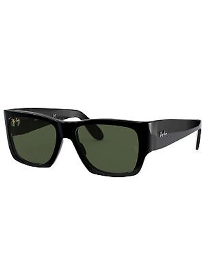 RAY BAN RAY-BAN MEN'S NOMAD LEGEND GOLD SUNGLASSES, BLACK