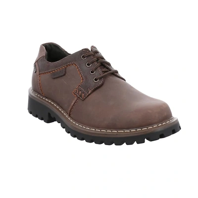 JOSEF SEIBEL MENS SHOES AND SANDALS JOSEF SEIBEL CHANCE 08 MENS MORO BROWN LEATHER WATERPROOF LACE UP SHOES