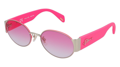 POLICE SUNGLASSES WOMAN POLICE SPLA18 - HULAHOOP 2 0492 (GOLD LIGHT)