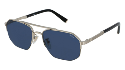 POLICE SUNGLASSES MEN POLICE SPLA25 - LEWIS 04 0594 (GOLD LIGHT SHINY)
