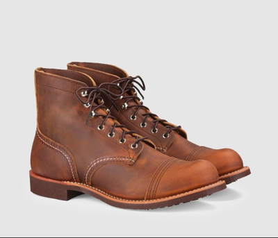 RED WING SHOES RED WING // IRON RANGER 8085 COPPER // WITH FREE RED WING MINK OIL