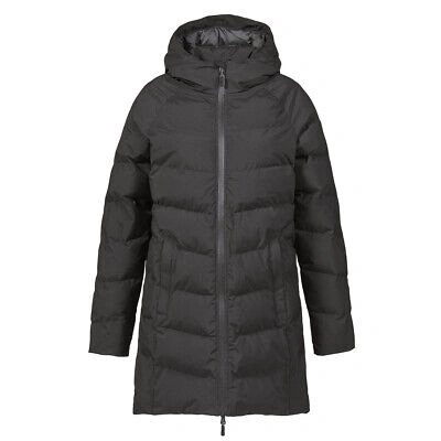 MUSTO MUSTO WOMENS MARINA LONG QUILTED JACKET BLACK - SALE