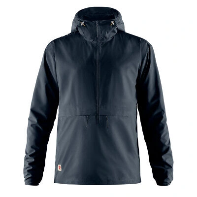 FJALL RAVEN FJALLRAVEN HIGH COAST ANORAK NAVY - SALE