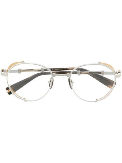 BALMAIN BRIGADE ROUND-FRAME OPTICAL GLASSES