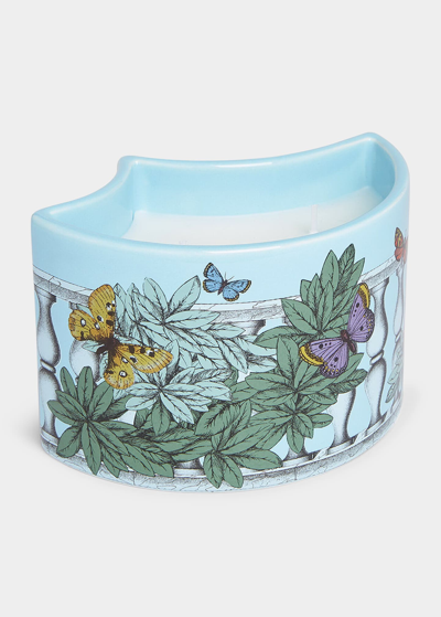 FORNASETTI GIARDINO SEGRETO VASE CANDLE - 530G