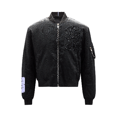 MCQ BY ALEXANDER MCQUEEN ATHENA BOMBER 'DARKEST BLACK'