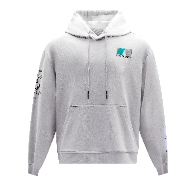 MCQ BY ALEXANDER MCQUEEN ORIGIN HOODIE 'CONCRETE GREY'