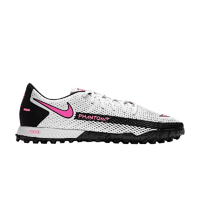 NIKE REACT PHANTOM GT PRO TF 'WHITE PINK BLAST'