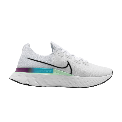 NIKE REACT INFINITY RUN FLYKNIT 'WHITE VAPOR GREEN'