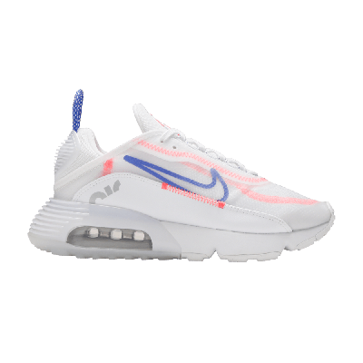 NIKE WMNS AIR MAX 2090 'WHITE FLASH CRIMSON'