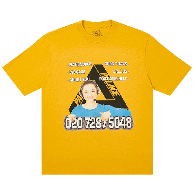 PALACE BELL MAN T-SHIRT 'CAMEL'