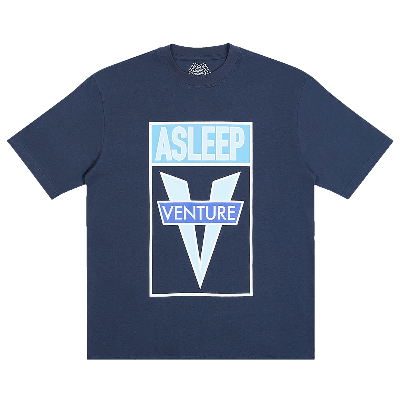 PALACE ASLEEP TO VENTURE T-SHIRT 'NAVY'