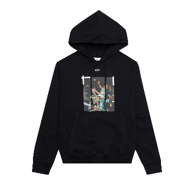 OFF-WHITE OFF-WHITE PASCAL PRINT SLIM HOODIE 'BLACK/WHITE'