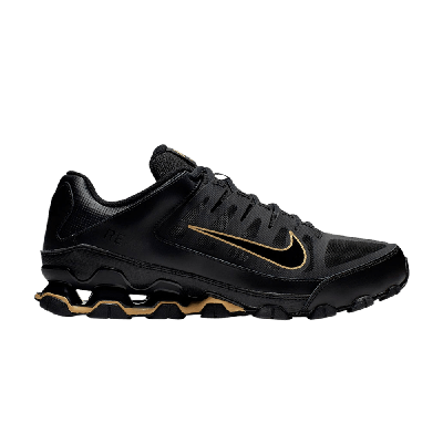 NIKE REAX 8 TR MESH 'BLACK METALLIC GOLD'