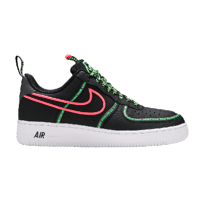 NIKE AIR FORCE 1 '07 PREMIUM 'WORLDWIDE PACK - BLACK GREEN STRIKE'