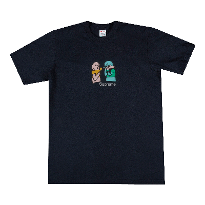 SUPREME BITE TEE 'NAVY'