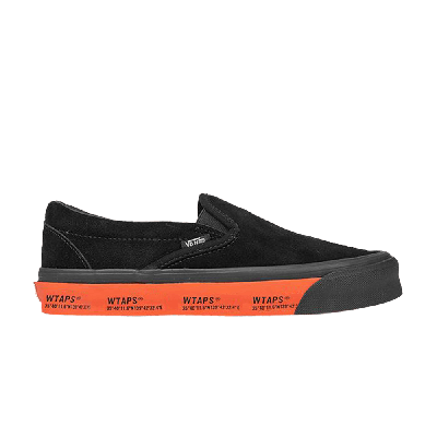 VANS WTAPS X CLASSIC SLIP-ON LX 'BLACK ORANGE'