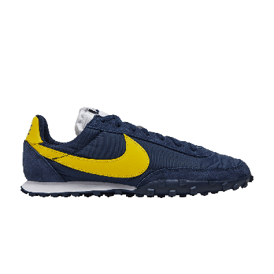 NIKE WAFFLE RACER 'OBSIDIAN CHROME YELLOW'