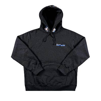 SUPREME SUPREME PHARAOH STUDDED HOODED SWEATSHIRT 'BLACK'