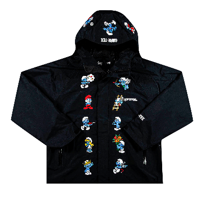 SUPREME SUPREME X SMURFS GORE-TEX SHELL JACKET 'BLACK'