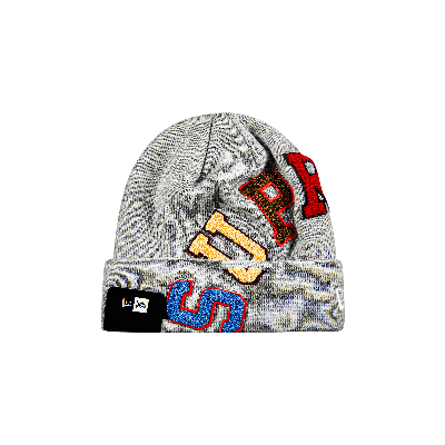 SUPREME SUPREME X NEW ERA BIG ARC BEANIE 'HEATHER GREY'