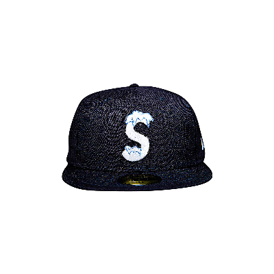 SUPREME SUPREME X NEW ERA S LOGO 'NAVY'