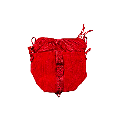 SUPREME SUPREME NECK POUCH 'DARK RED'