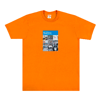 SUPREME SUPREME VERIFY TEE 'ORANGE'
