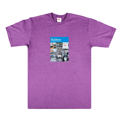 SUPREME SUPREME VERIFY TEE 'PURPLE'