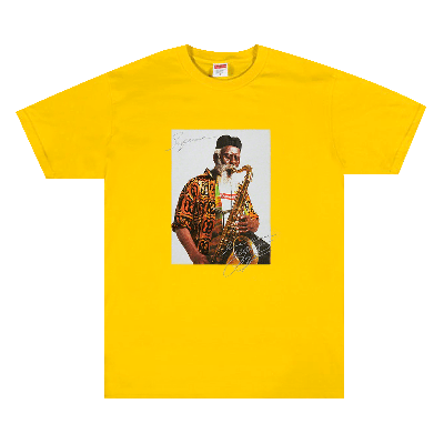 SUPREME SUPREME PHAROAH SANDERS TEE 'YELLOW'