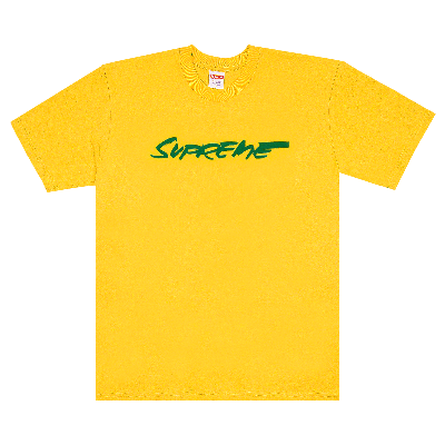 SUPREME SUPREME FUTURA LOGO TEE 'YELLOW'
