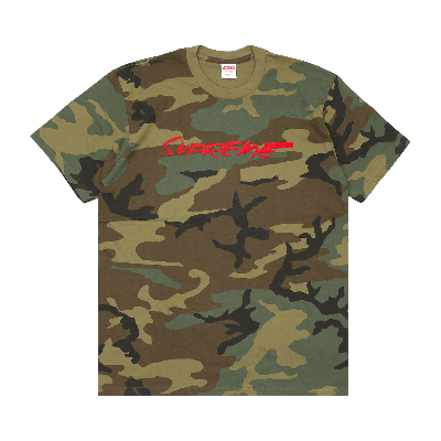 SUPREME SUPREME FUTURA LOGO TEE 'WOODLAND CAMO'