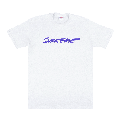 SUPREME SUPREME FUTURA LOGO TEE 'ASH GREY'