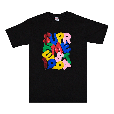SUPREME SUPREME BALLOONS TEE 'BLACK'